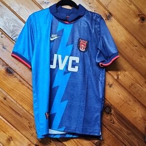 Retro Arsenal 1995/96 Away Jersey Bergkamp #10